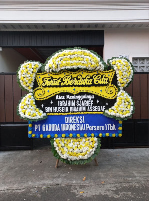 Papan Bunga Duka di Biak Kota